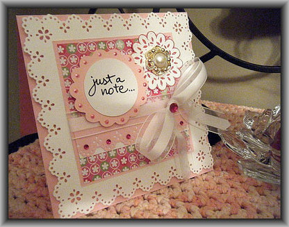 Eyelet Lace Punch Around Set / Perforadora Encaje Tipo Carpetita Descontinuado Martha Stewart