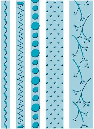 Folder de Grabado / Embossing Just My Type Descontinuado Cuttlebug
