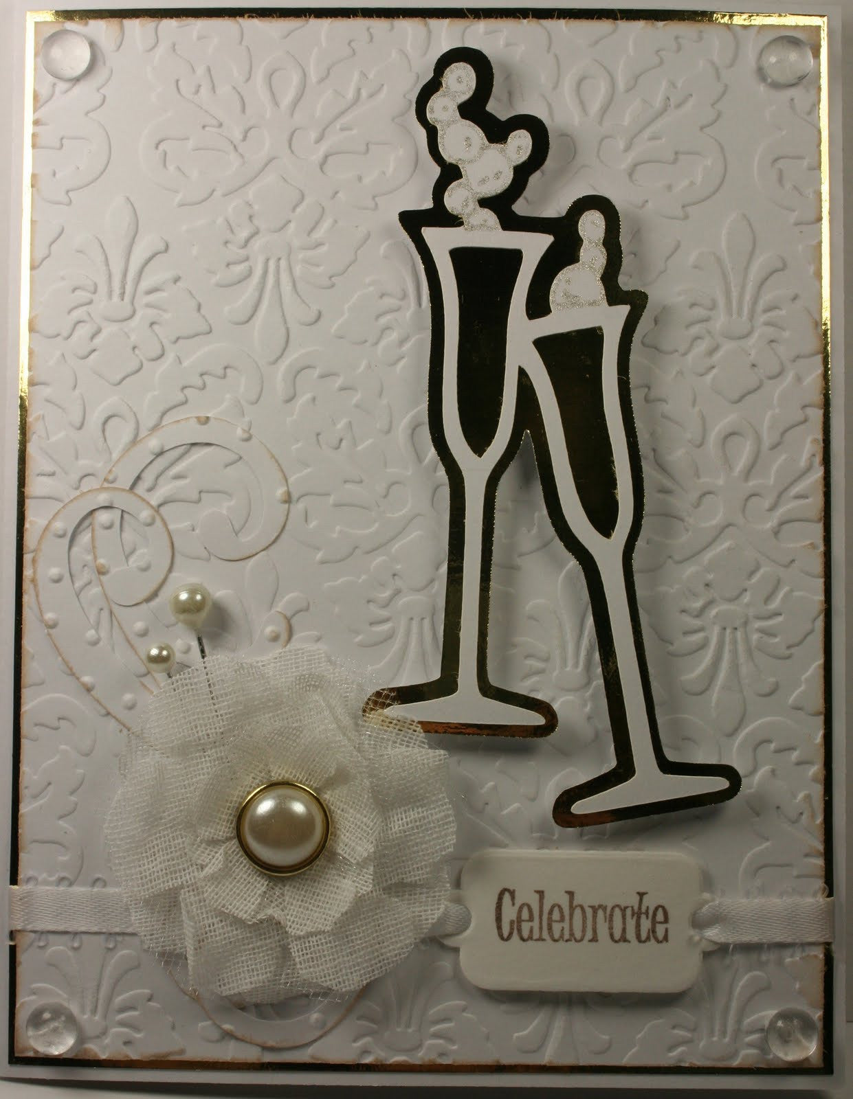 Folder de Grabado / Embossing Folder Kassie´s Brocade Descontinuado Cuttlebug