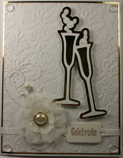 Folder de Grabado / Embossing Folder Kassie´s Brocade Descontinuado Cuttlebug