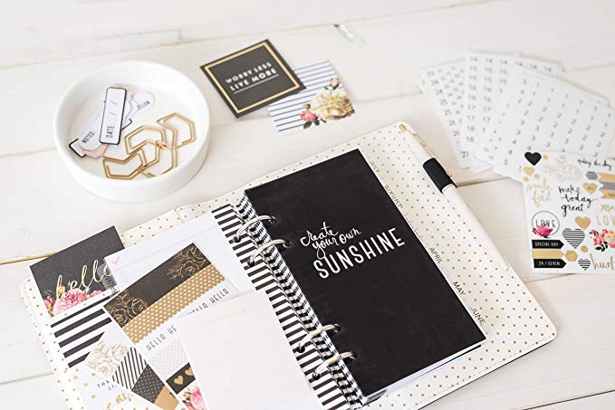 Personal Memory Planner Kit / Agenda Kit de 929 Piezas Descontinuado Heidi Swapp
