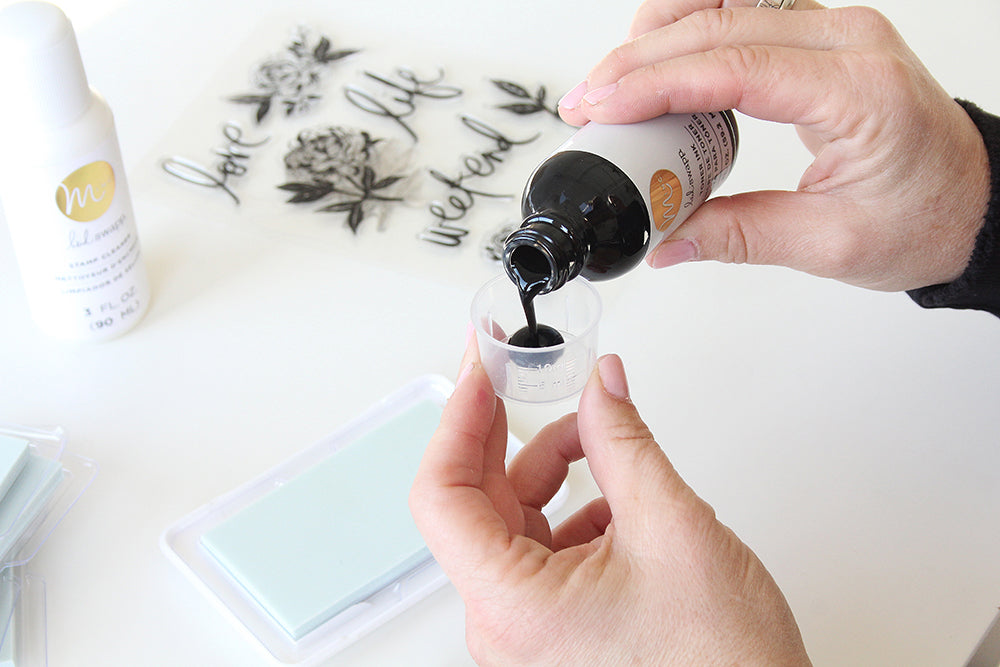 Minc Toner Stamping Kit / Kit para Estampado en Tóner Tintas Heidi Swapp