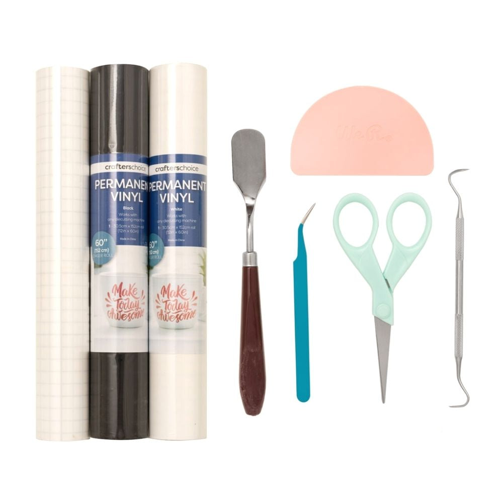 Value Vinyl Tool Bundle / Kit de Herramientas para Vinil Plotter Accesorios We R Memory Keepers