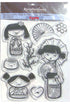 Sellos de polímero Japón / Kyoto Descontinuado Recollections
