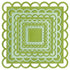 Suaje de Corte de Cuadro con Encaje / Nesting Lace Squares Descontinuado LifeStyle Crafts