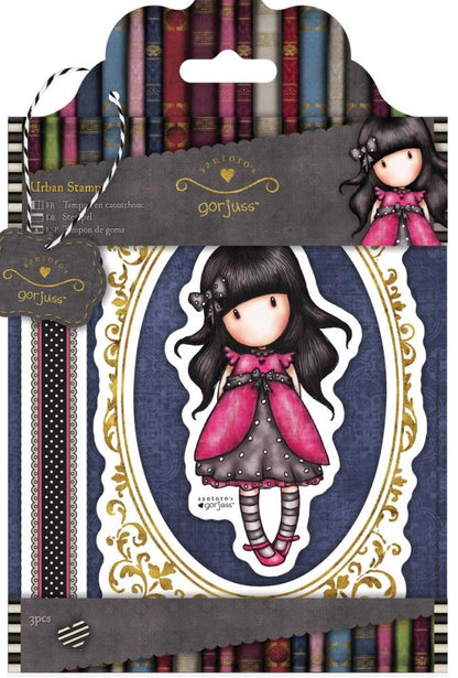 Sellos de Goma Cling Gorjuss / Gorjuss Lady Bird Descontinuado Santoro