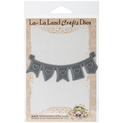 Suaje de corte de Banderines / Die Pennants Descontinuado La-La Land Crafts