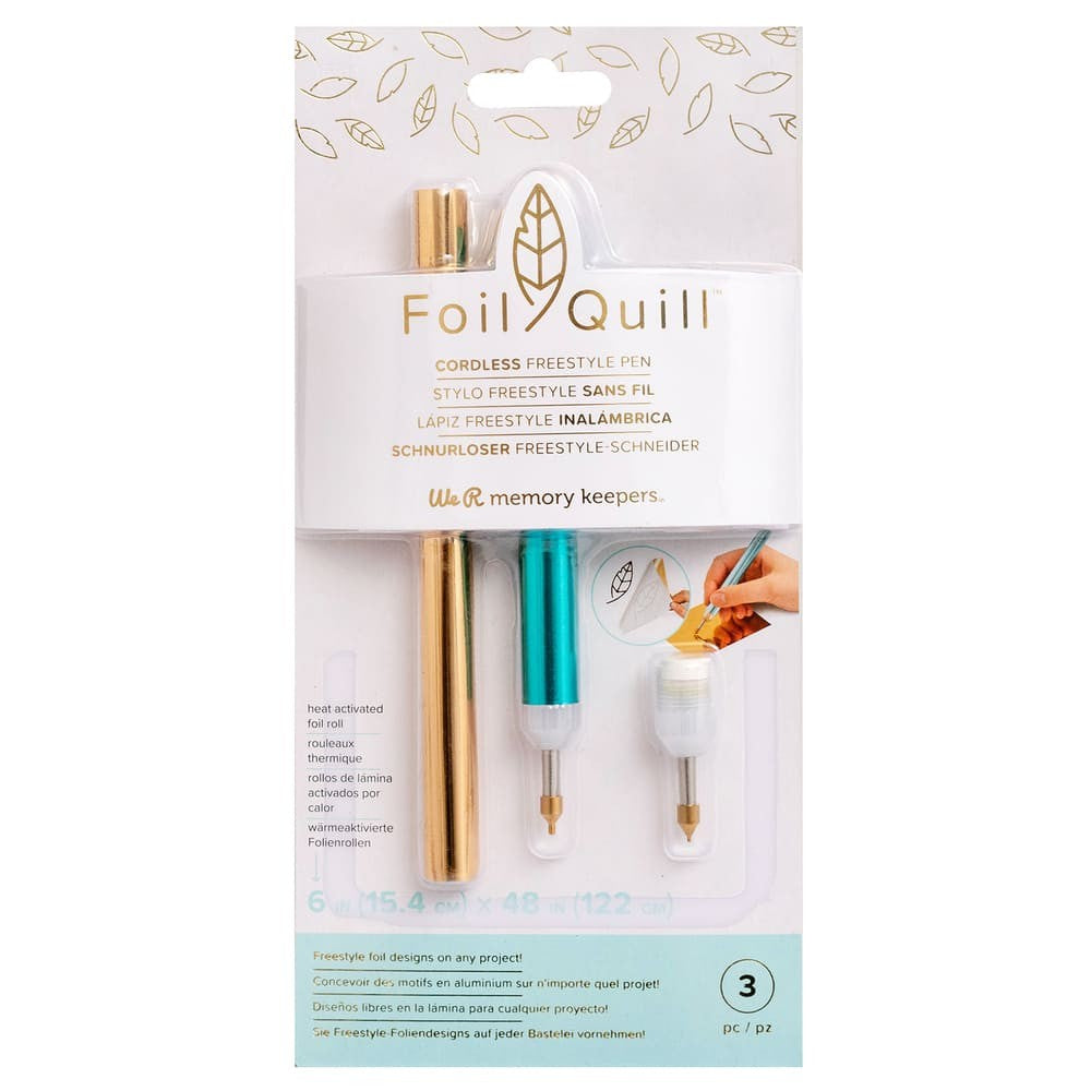 Foil Quill Cordless Freestyle Pen / Bolígrafo Inalámbrico Foil Quill Herramientas We R Memory Keepers