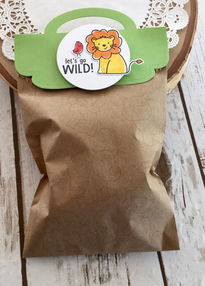 Large Treat Topper die / Suaje de corte para decorar Bolsas Grande Dados de Corte / Suajes / Troqueles Avery Elle