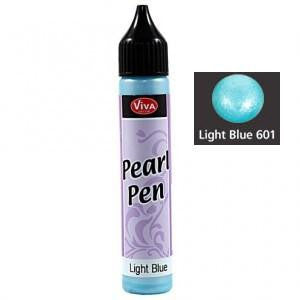Pearl Pen Light Blue / Gel Azul Ligero Adornos / Embellishments Viva Decor