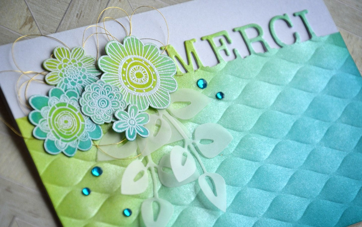 Next Level Wave Embossing Folder / Folder de Grabado Ola Descontinuado We R Memory Keepers