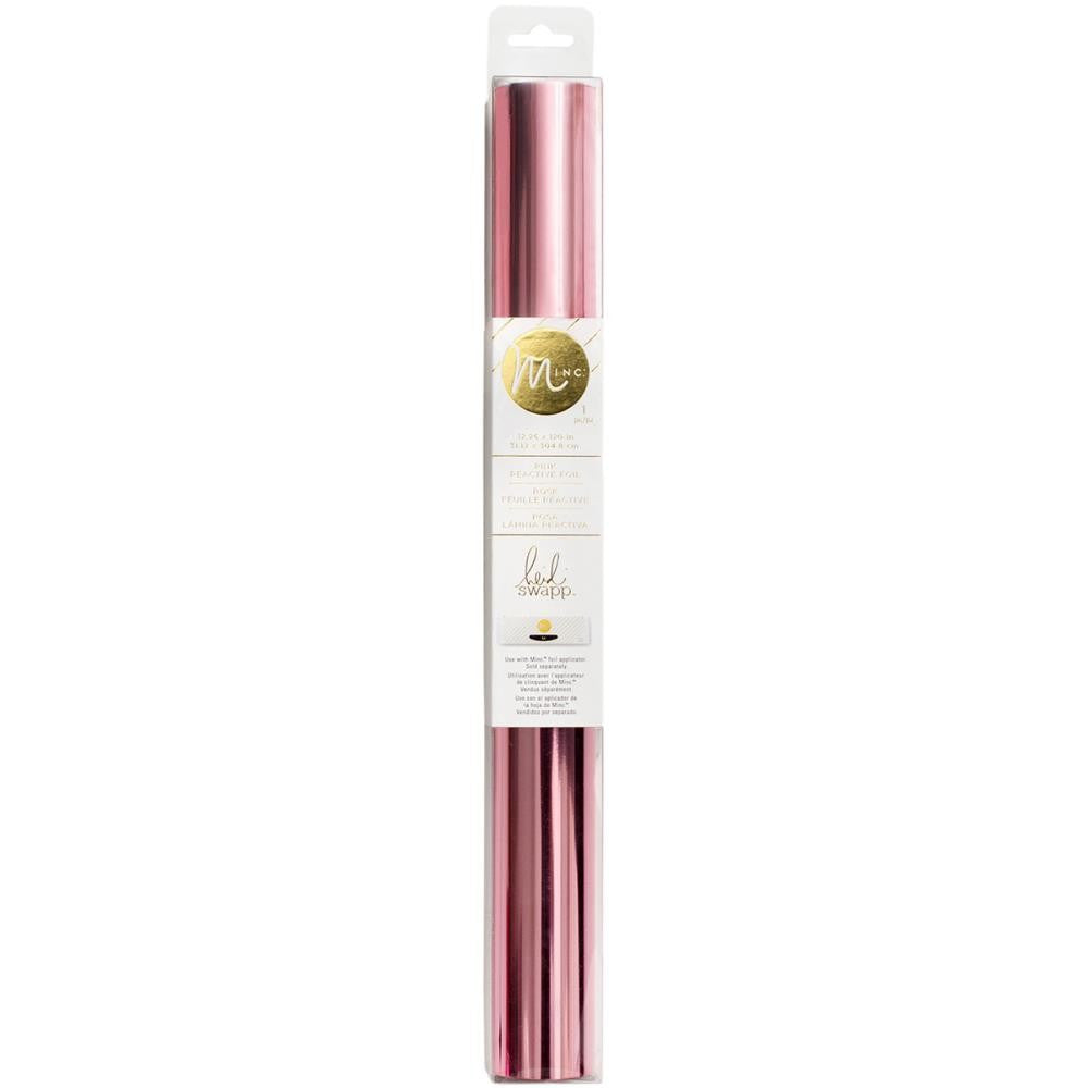 Minc Light Pink Reactive Foil / Rollo de Papel Metalizado Rosa Descontinuado Heidi Swapp