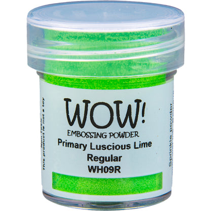 Luscious Lime Embossing Powder / Polvo de Embossing Lima Descontinuado Wow!