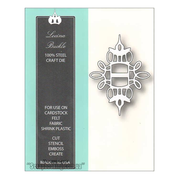 Locina Buckle Die / Suaje de Corte de Hebilla Locina Descontinuado Memory Box