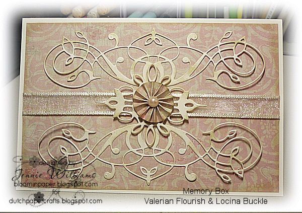 Locina Buckle Die / Suaje de Corte de Hebilla Locina Descontinuado Memory Box