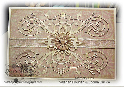 Locina Buckle Die / Suaje de Corte de Hebilla Locina Descontinuado Memory Box