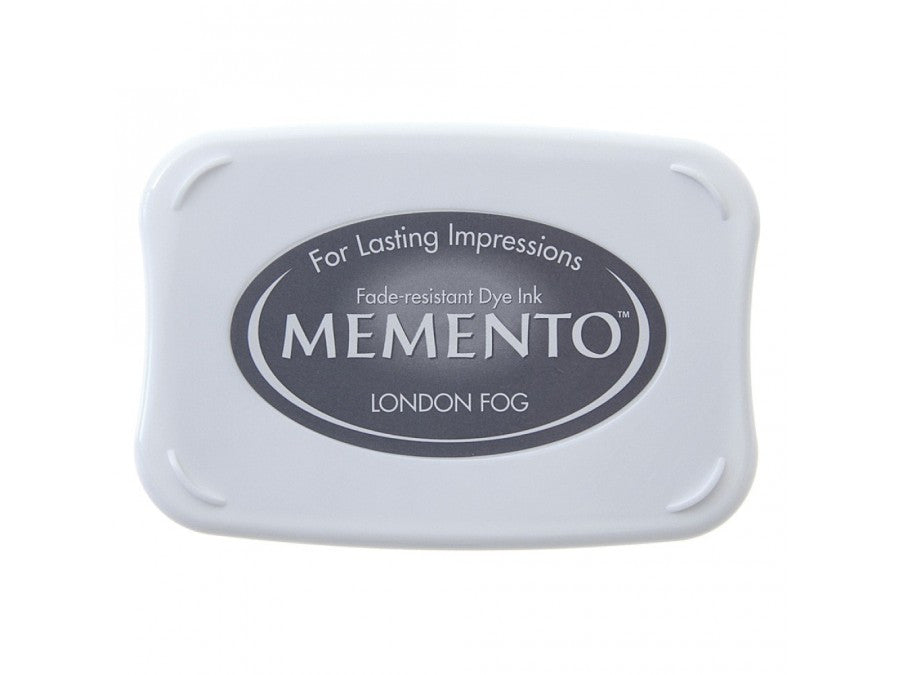 London Fog Memento / CojÃn de Tinta para Sellos Gris Claro Tintas TSUKINEKO