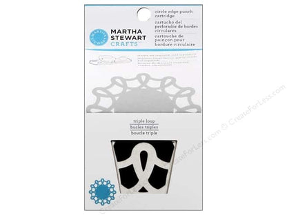 Triple Loop Edge Punch Cartridge / Cartucho Bucles Triples Blondas Descontinuado Martha Stewart