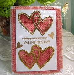 Love Connection / Suaje de Corte de Corazón Descontinuado Memory Box
