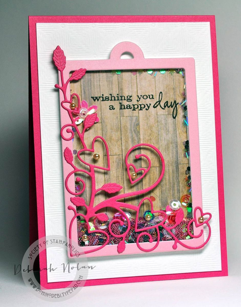 suaje de Corte de Esquina de Corazones / Loveland Corner Descontinuado Memory Box