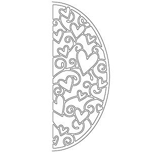 Loving Hearts Arch / Suaje de Corte de Arco de corazones Descontinuado Memory Box