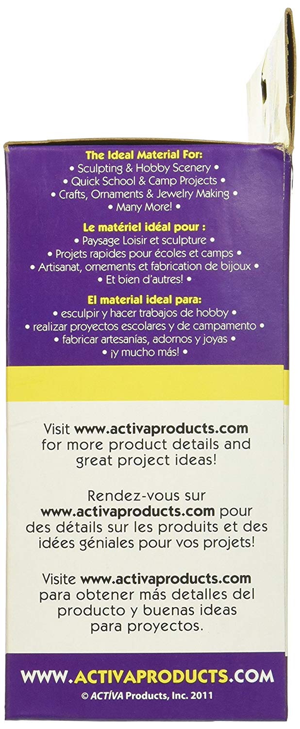 FastMache Sculpting Mache Bright White / Papel Maché Secado Rápido Blanco Descontinuado ACTIVA