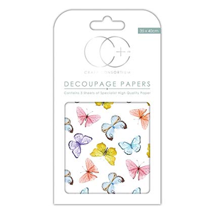 Découpage Papers Kaleidoscope Of Butterflies / Papel para Decoupage Mariposas