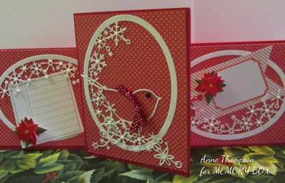 Mara Bird Die / Suaje de Pajarito Navideño Descontinuado Memory Box