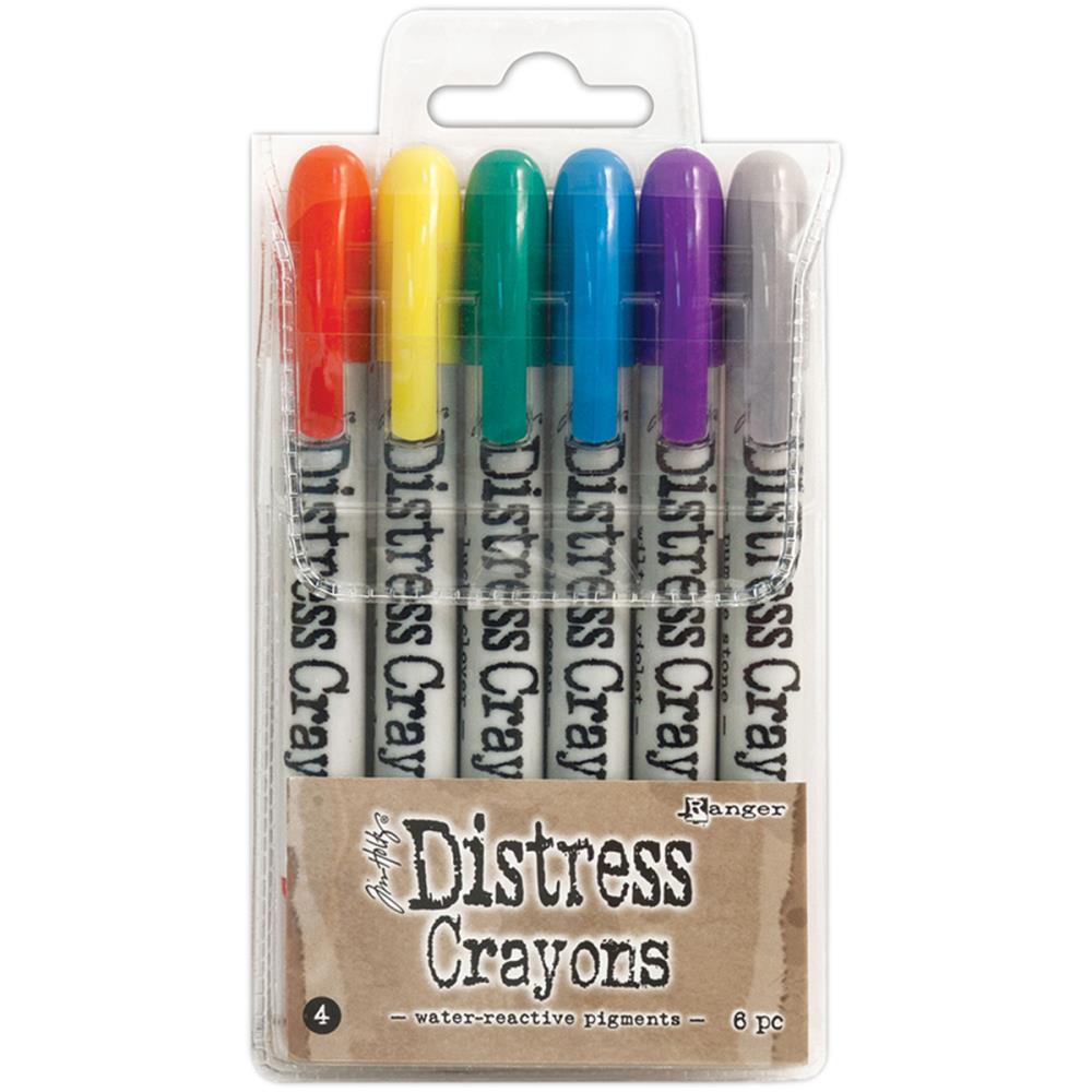 Crayons Water Reactive Pigments Set #4 / Creyones Reactivos al Agua Set #4