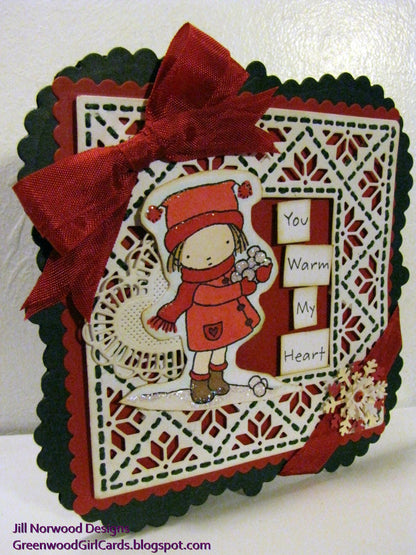 Suaje de Corte de Marco Decorativo / Mexican Tile Pattern Frame Die Descontinuado Cheery Lynn Designs