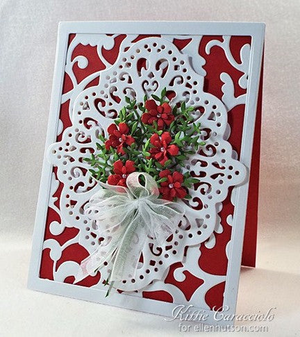 Suaje de Corte de Fondo decorativo / Elliana Background Descontinuado Memory Box