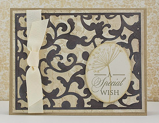 Suaje de Corte de Fondo decorativo / Elliana Background Descontinuado Memory Box