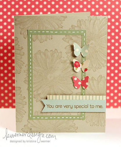 Stamp and Punch Butterfly / Perforadora y Sello de Mariposa Descontinuado Martha Stewart