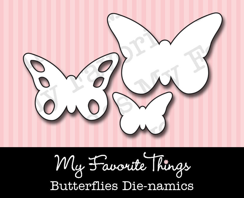 Suaje de Corte de 3 Mariposas / Butterflies Descontinuado Die Namics