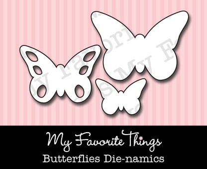 Suaje de Corte de 3 Mariposas / Butterflies Descontinuado Die Namics