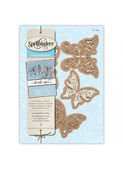 Les Papillions Two / Suaje de Corte de Mariposa Descontinuado Spellbinders