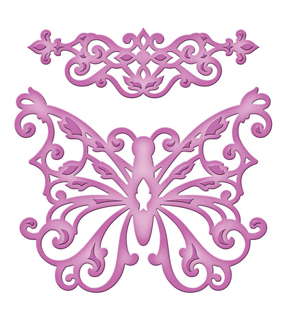 Suaje de Corte de Mariposa Extravagante / Outrageous Butterfly Descontinuado Spellbinders