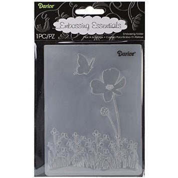 Embossing Butterfly / Folder de Grabado Flores y Mariposa