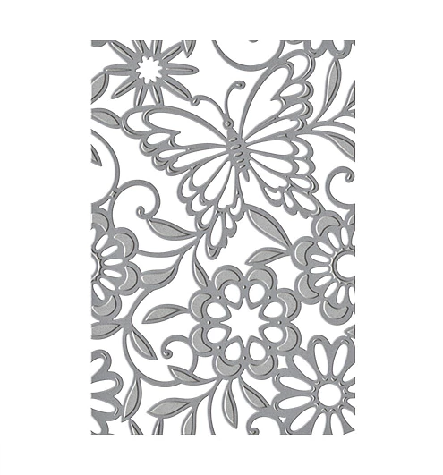 Shapeabilities Expandable Pattern Dies Butterfly Magic / Suajes de Corte Fondo de Mariposas Descontinuado Spellbinders