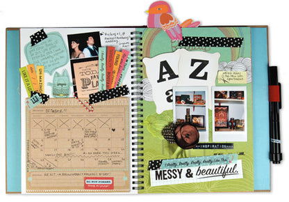 Smash Nostalgia Style / Cuaderno tipo Diario o Agenda Smash Descontinuado K &amp; Company