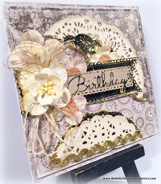 Waltzing Matilda Die / Suaje de Corte de Circulo de Encaje Dados de Corte / Suajes / Troqueles Cheery Lynn Designs