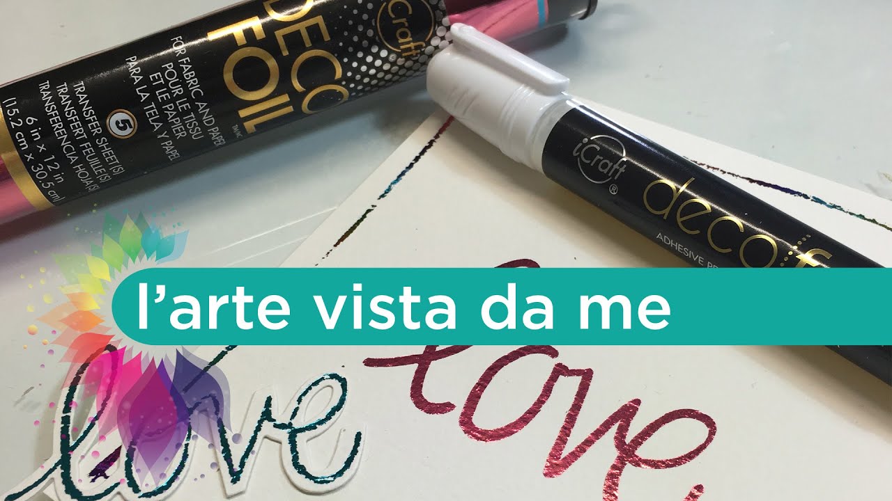 Deco Foil Adhesive Pen / Pluma Adhesiva para Foil Descontinuado iCraft