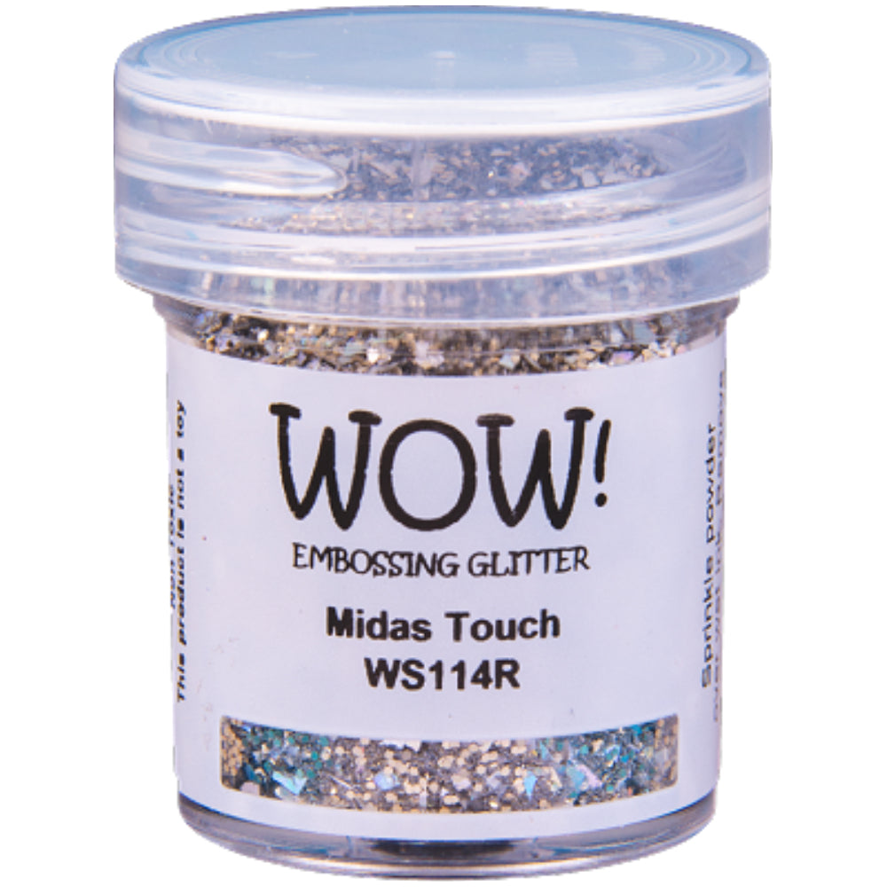 Midas Touch Embossing Powder / Polvo de Embossing Midas Descontinuado Wow!