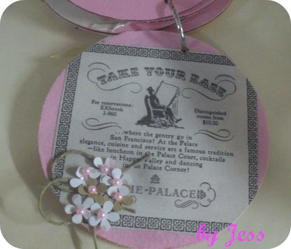 Flat Back Adhesive Pink Pearls / Medias Perlas Rosas Adhesivas Descontinuado Darice