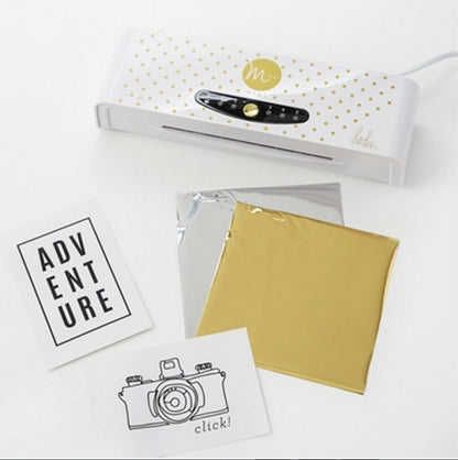 Kit Mini Minc Foil Machine / Kit de Maquina Mini Minc con Foil Descontinuado Heidi Swapp