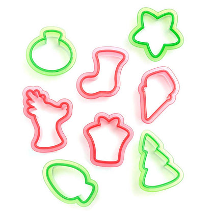 Mini Cookie Cutter Set Very Merry Christmas / Mini Cortadores de Galletas Navidad Descontinuado Sugarbelle