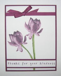 Sweet Plum Memento / Cojín de Tinta para Sellos Morado Tintas TSUKINEKO