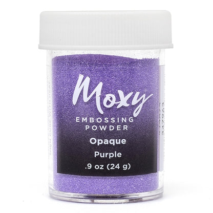 Moxy Purple Embossing Powder / Polvo de Embossing Morado Polvos de Embossing American Crafts