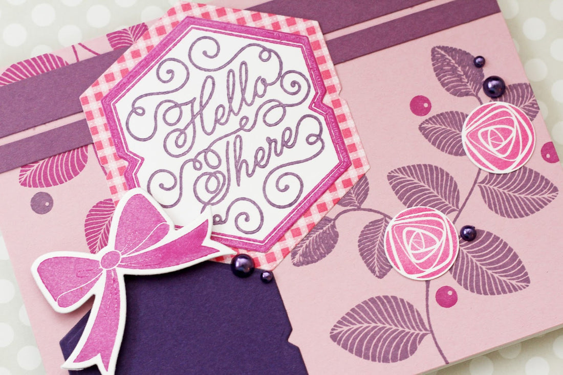 Sweet Plum Memento / CojÃn de Tinta para Sellos Morado Tintas TSUKINEKO