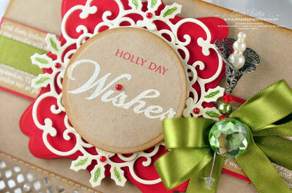 Suaje de Corte de Motivos Navideños / Holly Motifs Descontinuado Spellbinders
